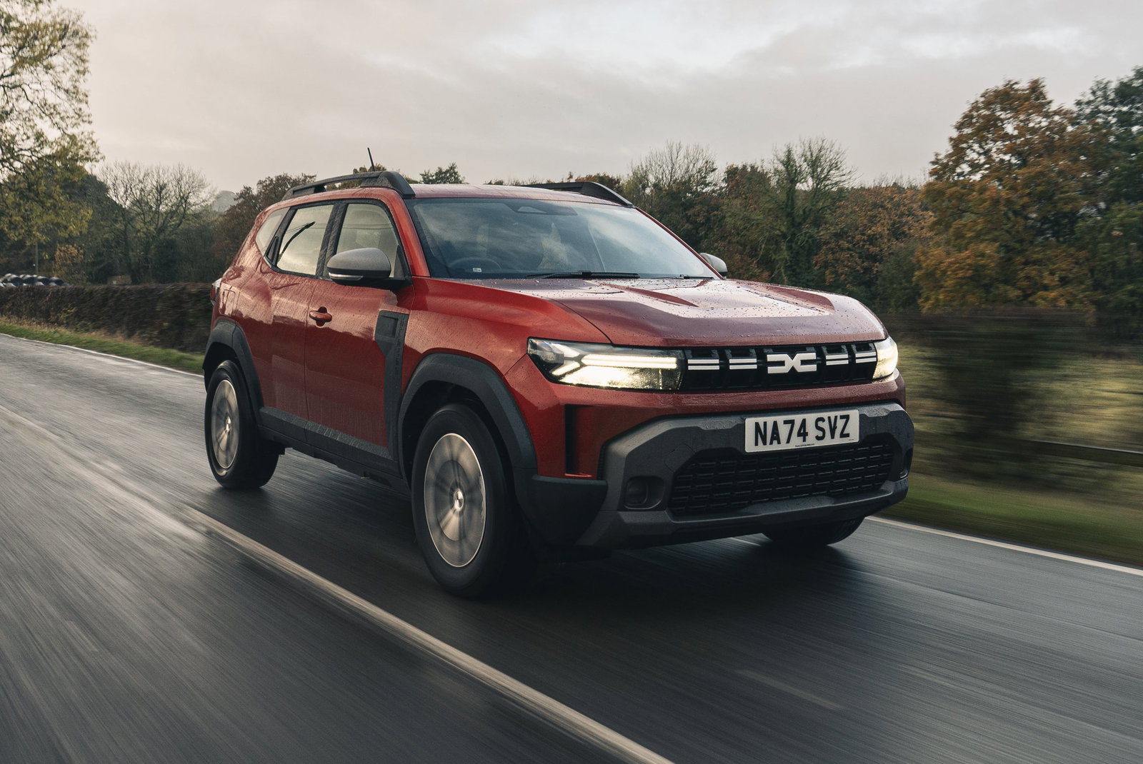 Dacia Duster - front, dynamic